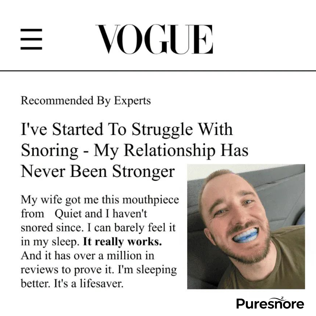 PureSnore™ Anti Snoring Device